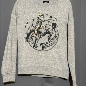 Mine Gray Crew Neck Sweater